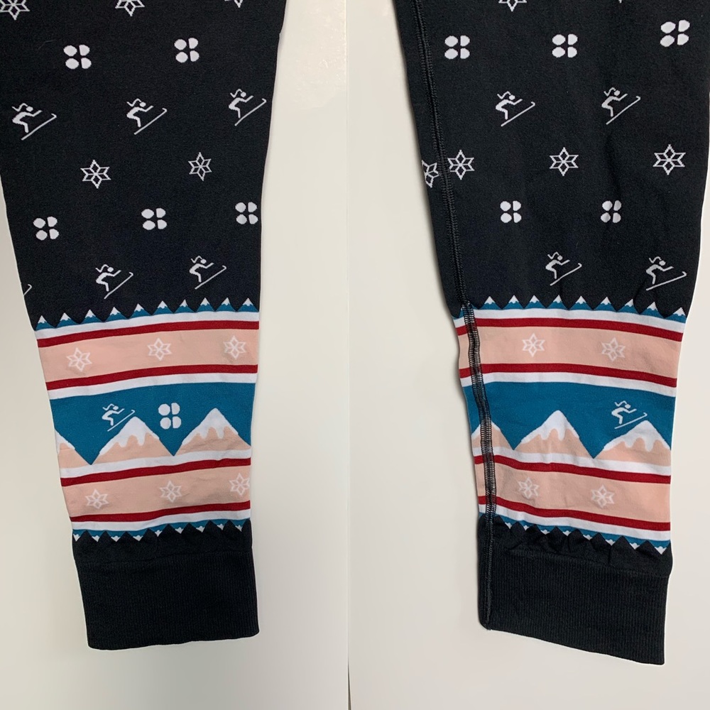 NWT Sweaty Betty Fair Isle Ski Base Layer Legging - Picture 4 of 7